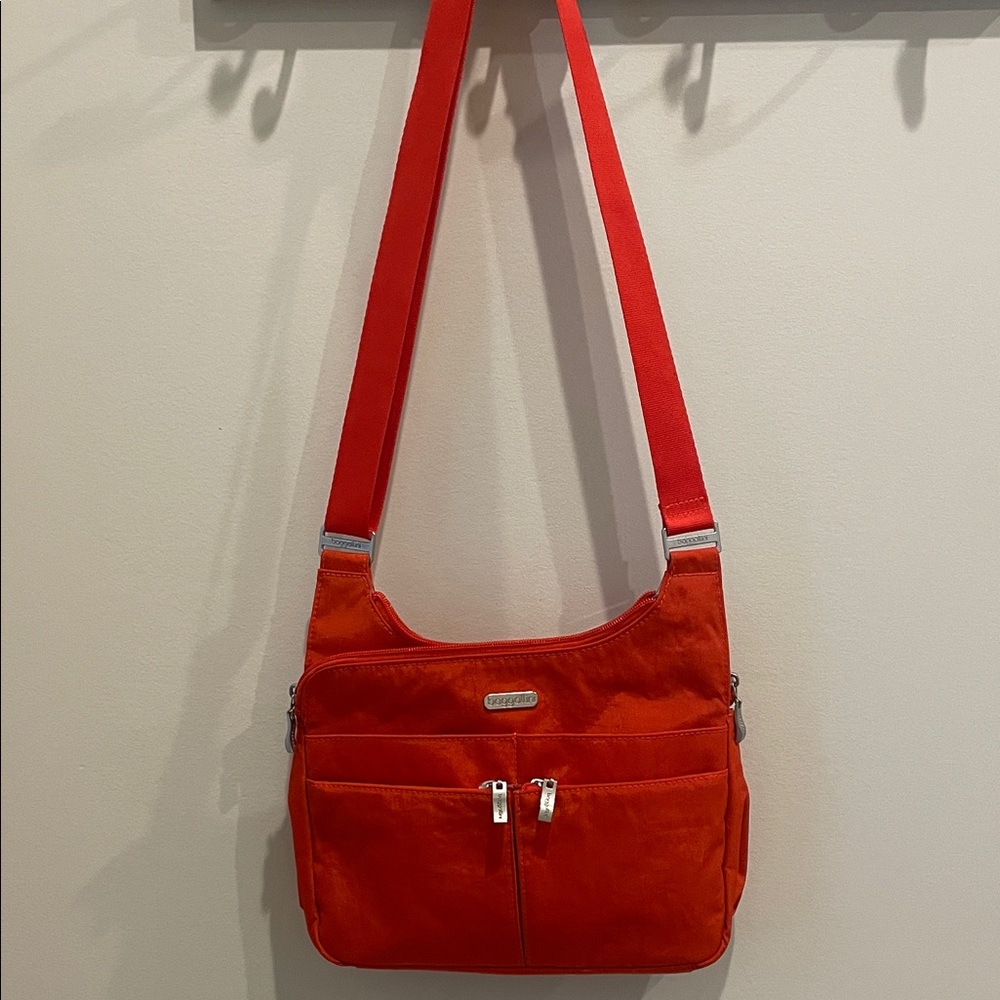 Baggallini Vibrant Orange Crossbody Bag
